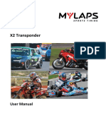 X 2 Transponder Manual