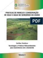 Práticas de Manejo e Conservação de Solo e Água No Semiárido Do Ceará
