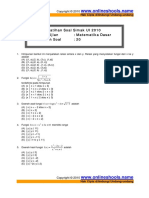 LatihanSoalSimakui2010MatematikaDasar3 PDF
