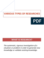 Types of Research