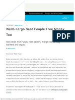 Wells Fargo Sent People Free Money Too - Bloomberg