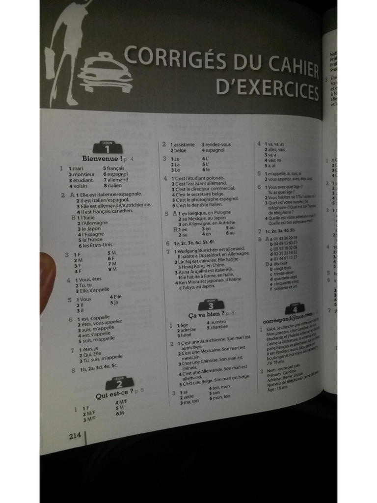 Le Nouveau Taxi 1 Pdf Answers