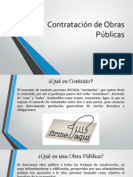 Contratación de Obras Públicas