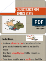 Chapter 4 - Deductions From Gross Estate