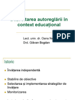 Dezvoltarea Autoreglarii in Context Educational PDF