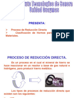 Proceso Siderurgico y Clasificacion de Hornos