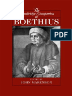 The Cambridge Companion To Boethius PDF