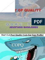 Costs of Quality