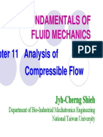 Analysis of Compressible Flow in FUNDAMENTALS OF FLUID MECHANICS