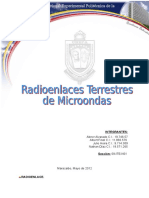 97711782 Radioenlaces Terrestres de Microondas