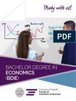 Bachelor Degree in Economics - Preview