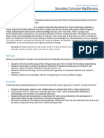 Tep Secondary Curriculum Map