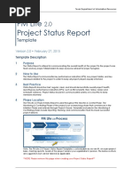 Project Status Temp