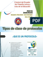 Clasificación de Protocolos Redes