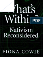 What's Within - Nativism Reconsidered PDF
