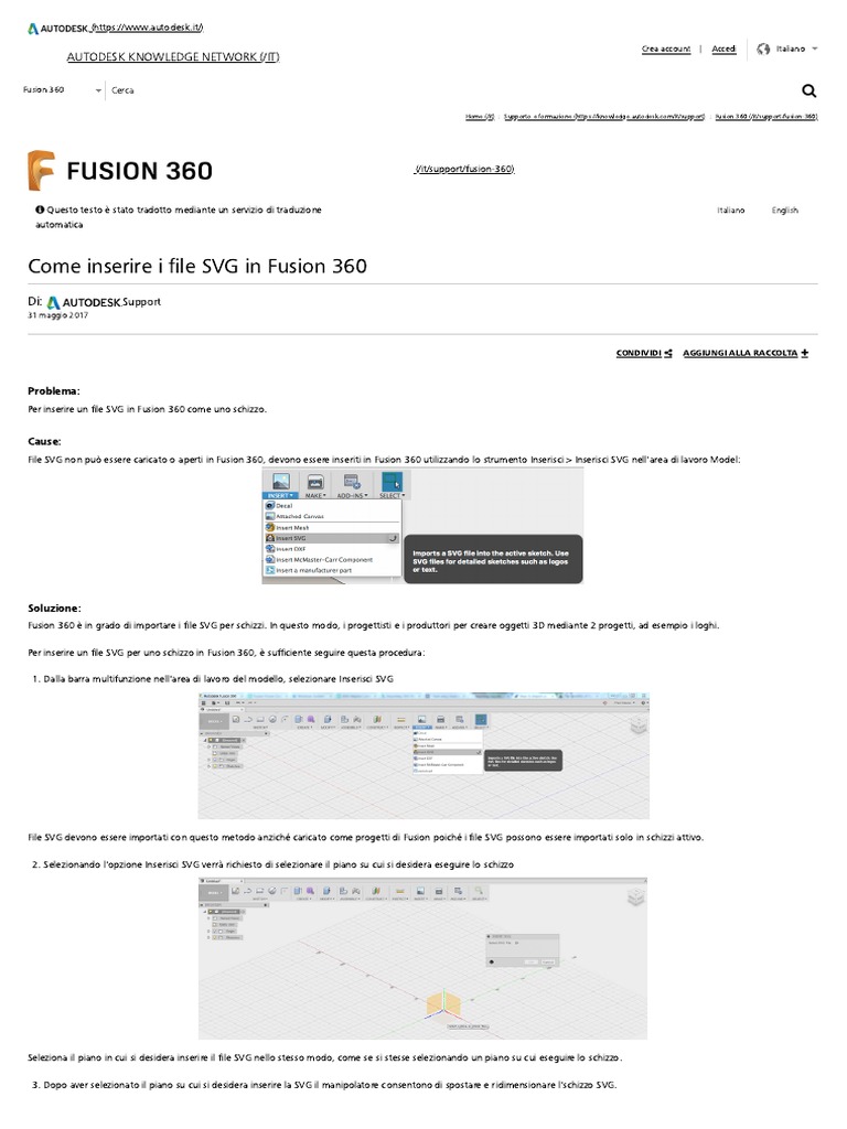 Seminario Asia Presidente Insert Svg Fusion 360 Ero Sorpreso Riccio 