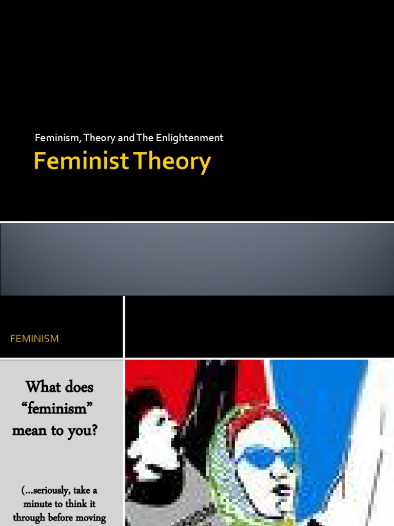 Feminism, Theory and The Enlightenment | Download Free PDF | Gender ...