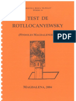 Test de Rotllocanyeswsky