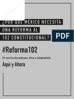 ¿Por Qué México Necesita Una Reforma Al 102 Constitucional
