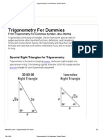 Trigonometry For Dummies