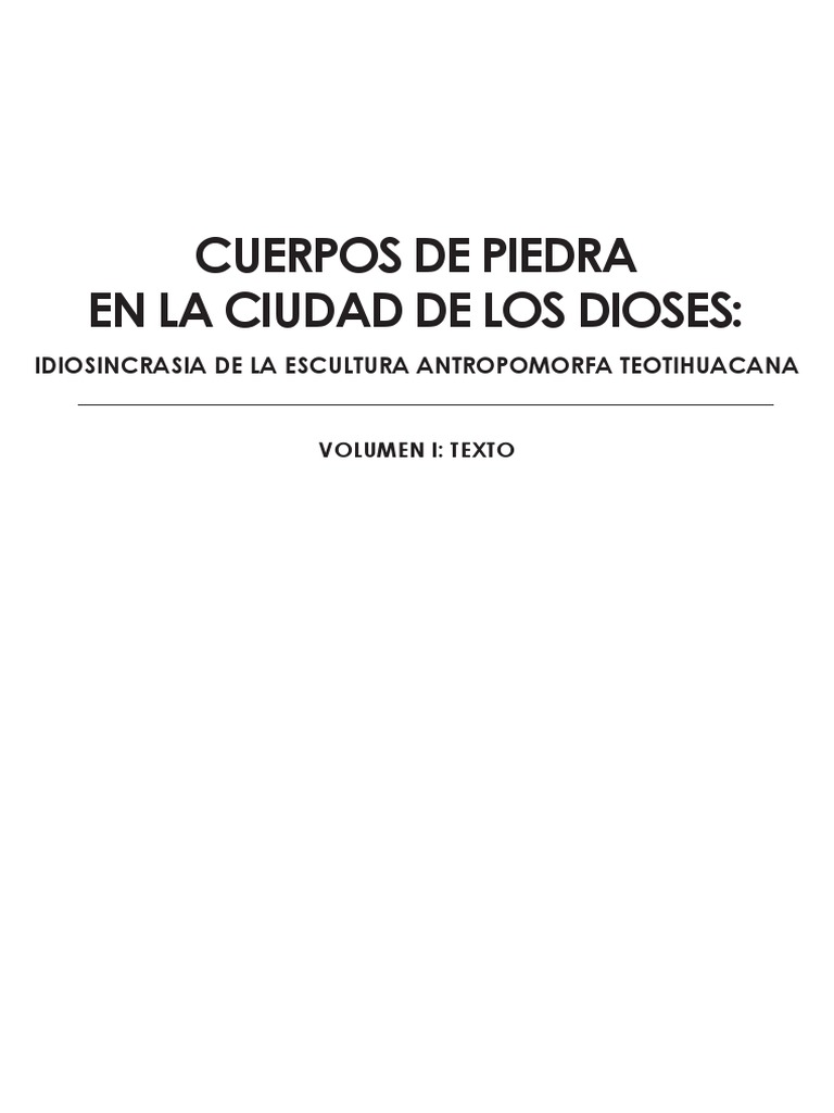 Tesis de Destruccion de Imagenes, PDF, Escultura