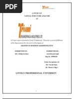 Download Capital Structure Analysis of Triveni by surender_singh0092 SN37138080 doc pdf