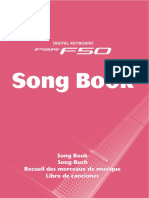 PSR F50 Songbook
