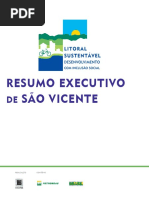 Resumo Executivo de Sao Vicente Litoral PDF