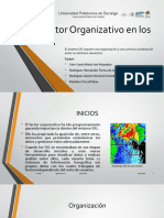 Factor Organizativo en Los SIG_Presentación