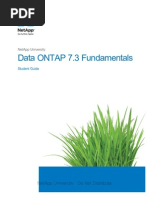 Data ONTAP 7.3 Fundamentals Student Guide