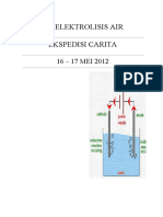 Laporan Uji Elektrolisis Air Kelompok Baru
