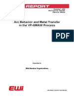 Arc Behaviour and Metal Transfer in the VP-GMAW Process