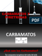 Carbamatos y Piretrinas