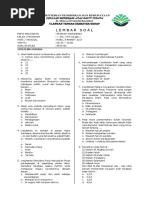 Soal UTS GENAP SJRH X WAJIB 2017 AR NEW