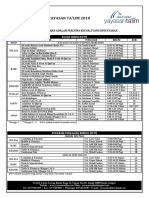 Jadual Pengajian YT Februari 2018