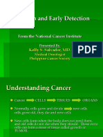 Cancer - Prevention & Early Detection - Kelly Salvador, MD