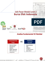 ANALISA SAHAM FUNDAMENTAL DAN TEKNIKAL