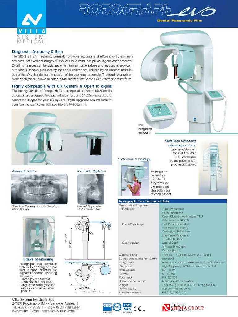 Brosur Panoramic Rotograph Evo | PDF
