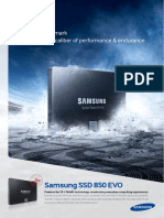 Samsung SSD 850 EVO Brochure