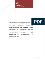 Informe Topografico Huancavelica