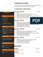 Free CV Resume Template 390