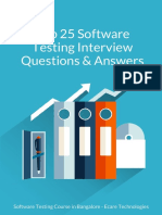 Top 25 Software Testing Interview Questions & Answers