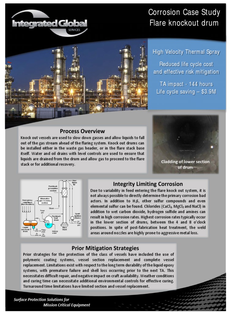 3. Case Study Knockout Drum Corrosion Heat Treating