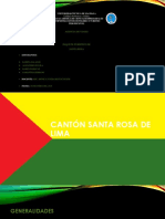 Cantón Santa Rosa Diapositivas