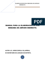 Manual Para elaborar una Demanda de Amparo