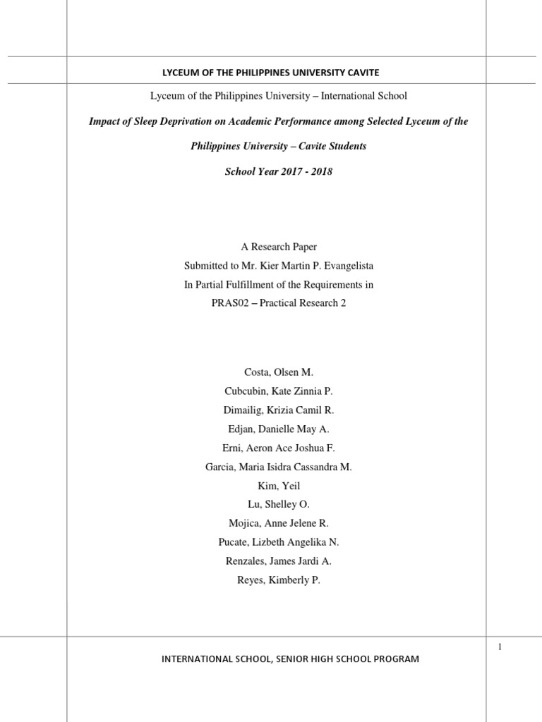 Sleep deprivation research paper pdf image