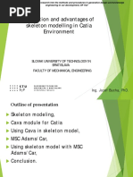 Utilization and Advantages of Skeleton Modelling