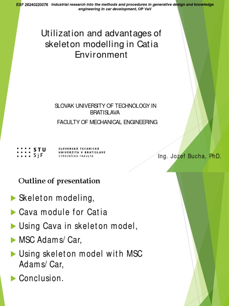 Utilization and Advantages of Skeleton Modelling | PDF | Suspension ...