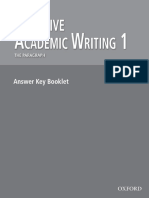 Effective Academic Writing 1 Answer Key PDF