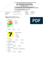 Soal Uas B Inggris